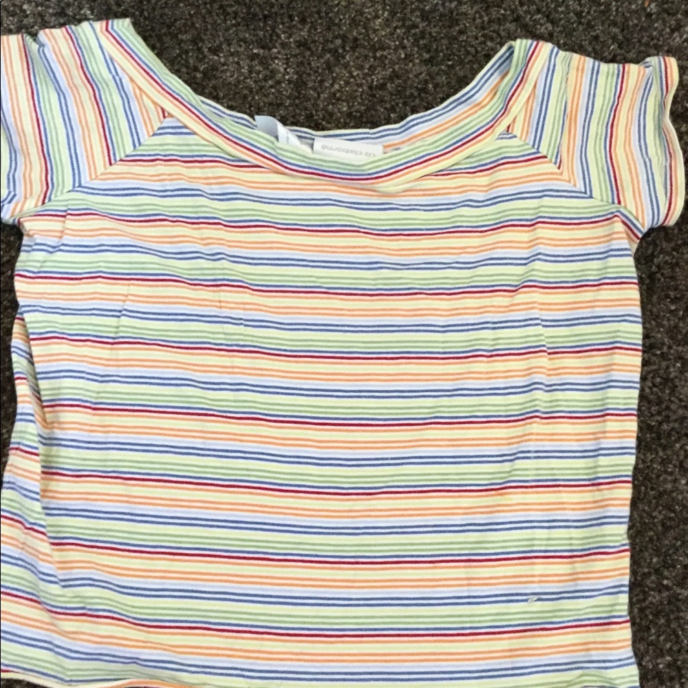 TEEN RAINBOW CROP TOP